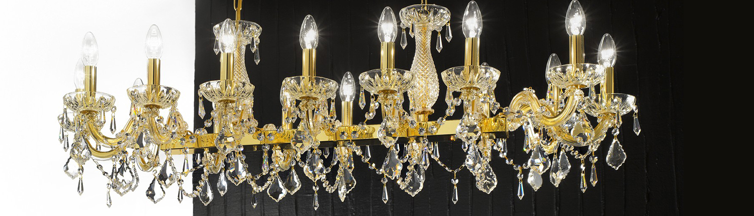 Kronleuchter, Lampen und Leuchten