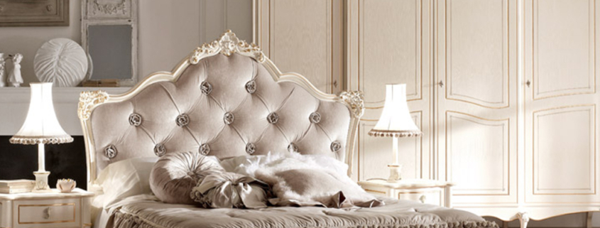 stilbett perla, Casanova Interiors, klassiches Bett, Luxusbett