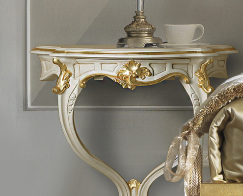 Nachttisch Rossini, Barockstil, barocke Nachttisch, Nachttisch zum aufhängen, Barockmöbel Italien