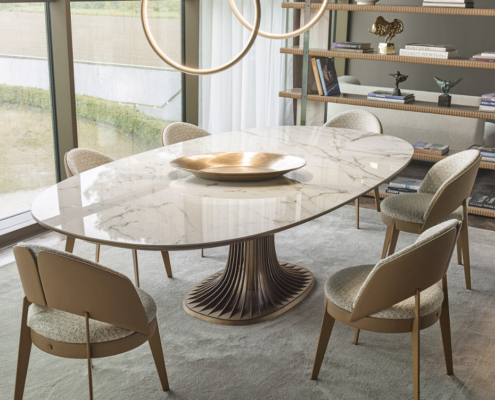 Luxus Esstisch Lovale, Italienisches designmöbel, Esszimmer Lovae, Italienische Möbel