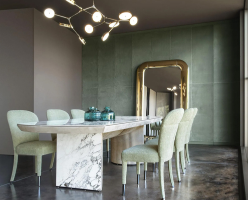 Design esstisch Felix, rechteckig, Italienische Esstische