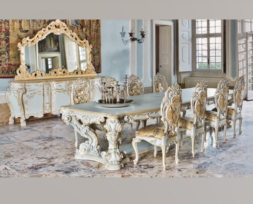 Barocktisch Minerva, Barock Esstisch, Barockmöbel kaufen