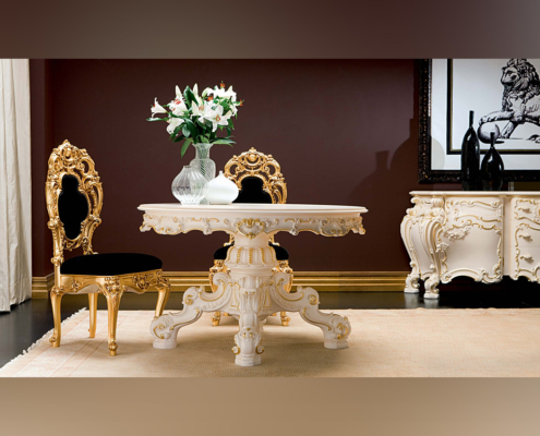 Barocktisch Minerva, Barock Esstisch, Barockmöbel kaufen