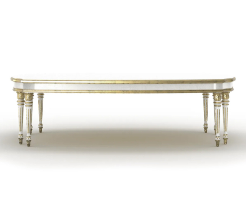 Louis Seize Tisch Cassiopea, Luxus Esstisch Cassiopea, Tisch Renaissance Möbel, Edle Tische, Louis XVI-Stil